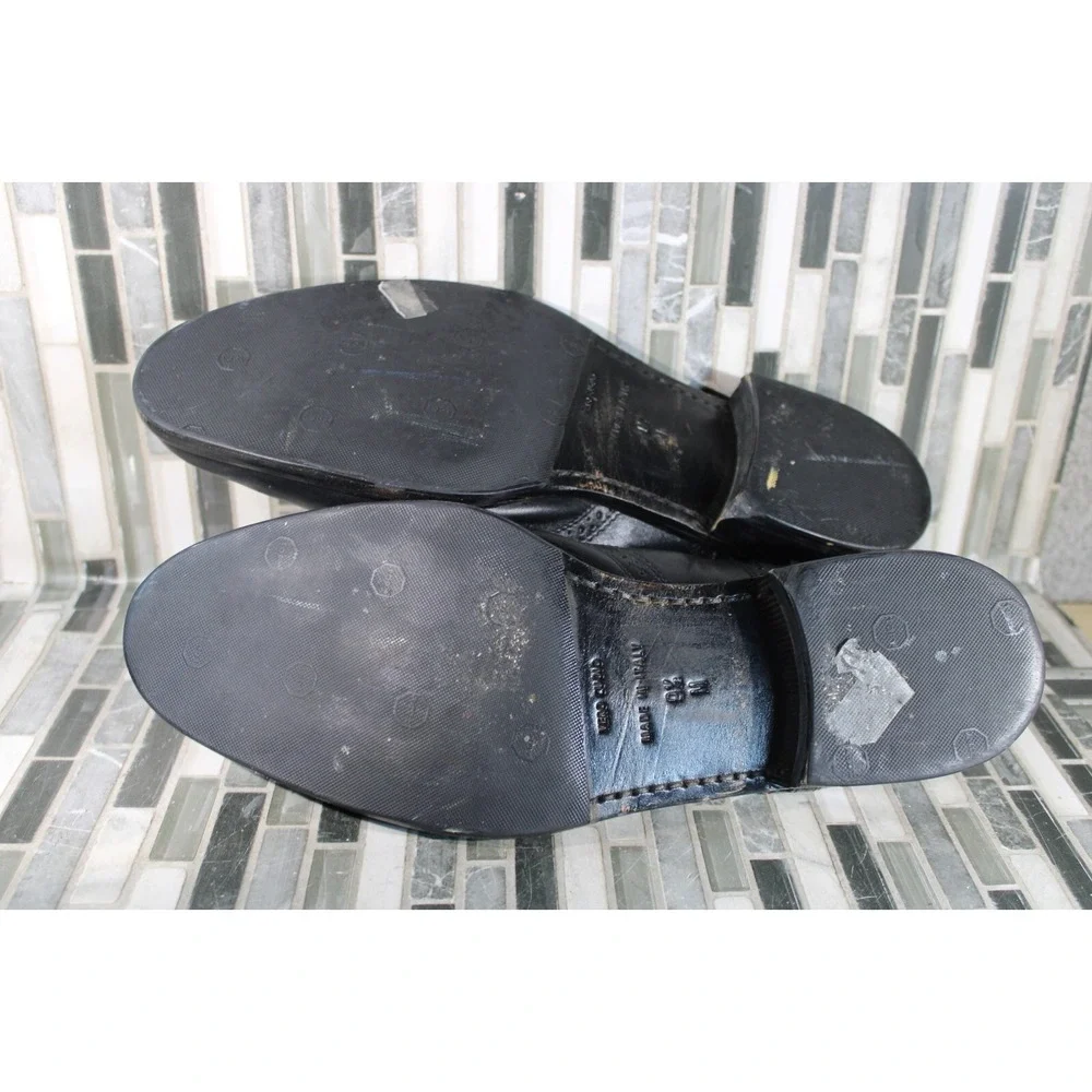 Truman Vero‎ Cuoio Black Dress Shoes Size 9.5